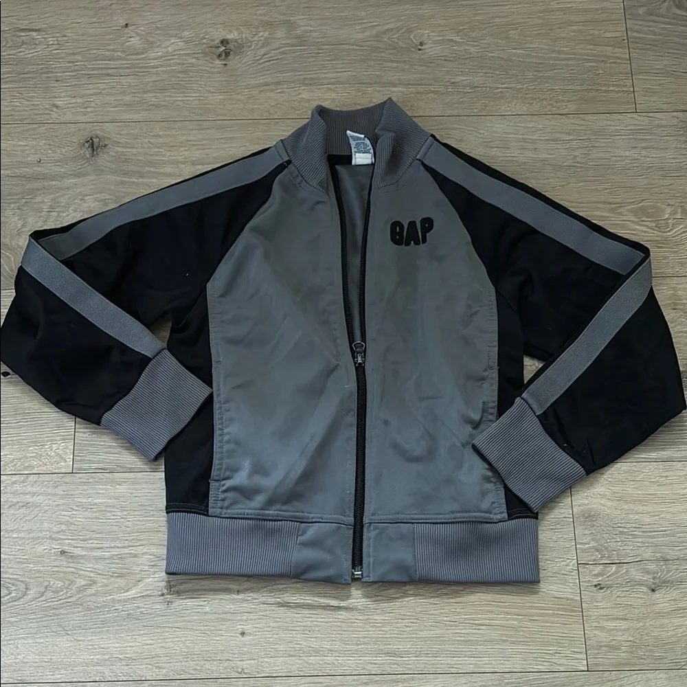 GAP kid’s Black and Gray track Jacket
